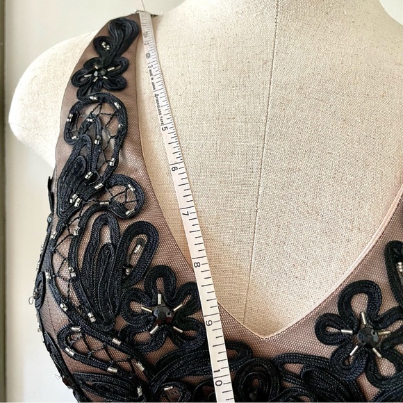 Sue Wong Stunning Brand New with Tags Black Lace Lined Dress Size: 0 - Picture 10 of 15